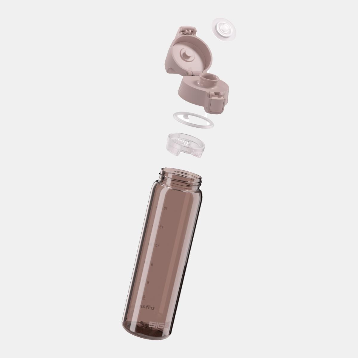Botella Tritan Unisex Total Color Sigg - Gris humo Gris humo-2