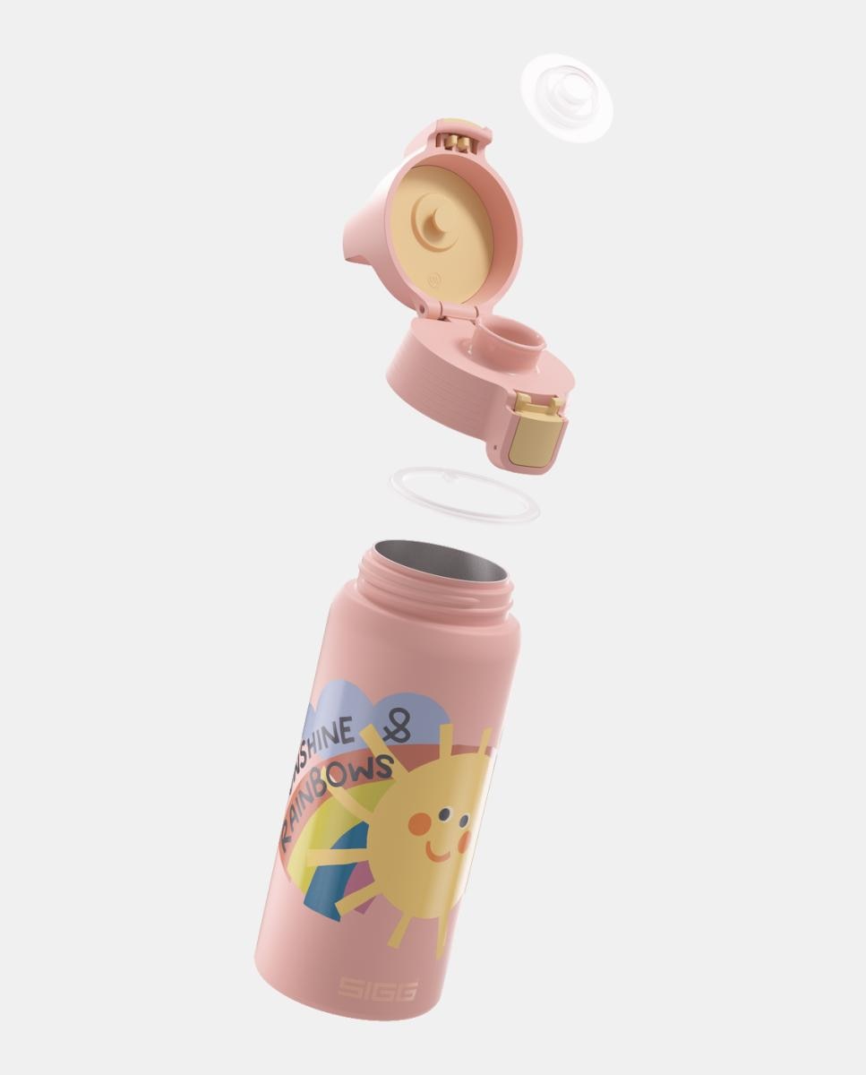 Botella de agua Sigg - Rosa Rosa-3
