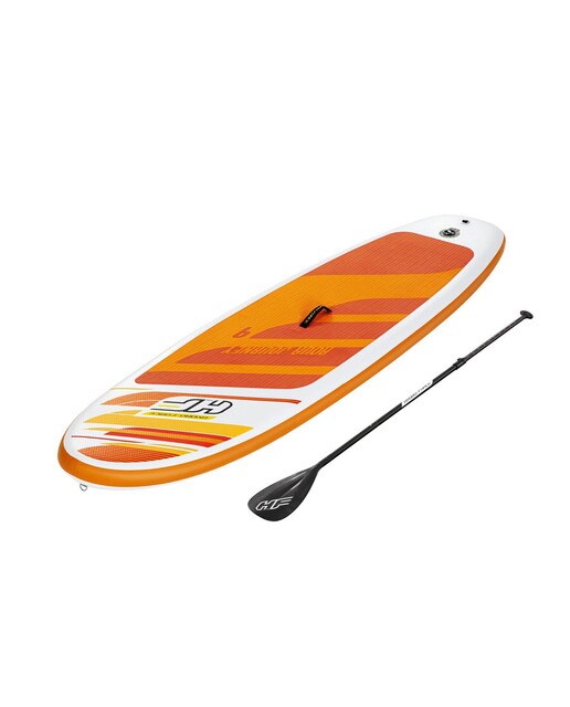 Prancha de Paddle Surf Insuflável Hydro-Force SUP Allround Board-Set Aqua Journey Laranja / Branco-2