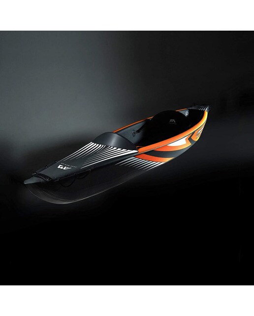 Caiaque Insuflável Tomahawk 12'4" 1P Laranja / Cinzento-2