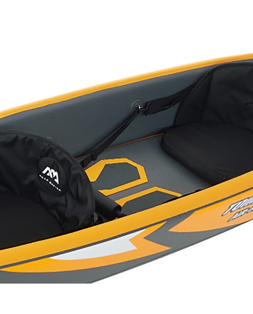 Caiaque Insuflável Tomahawk 14'5" 2P Laranja / Cinzento-4