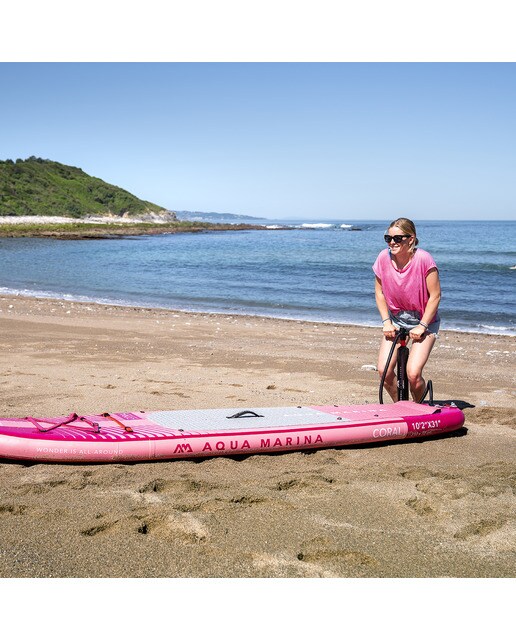Prancha Paddle Surf Coral Allround - 10,2" Rosa-10