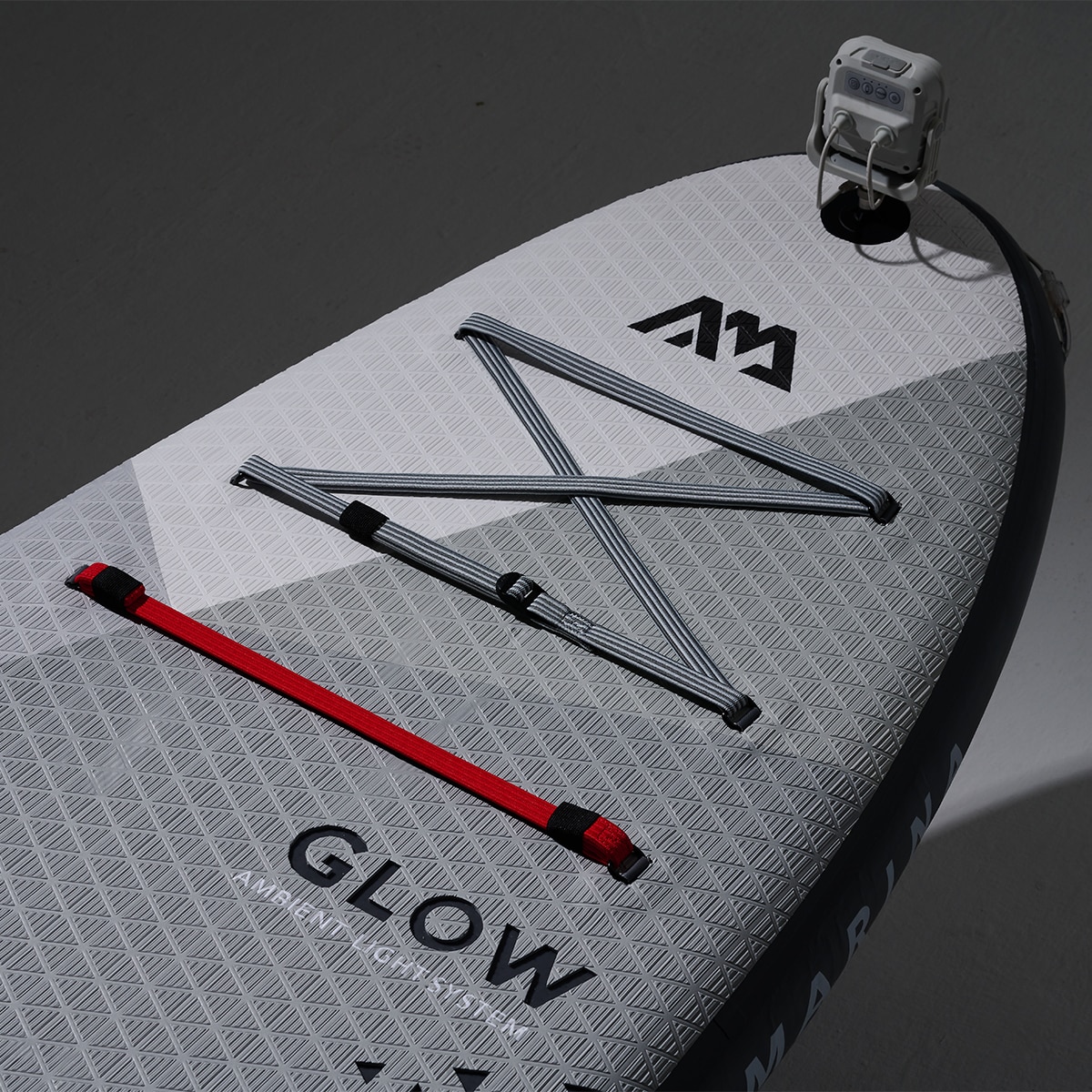 Prancha de Paddle Surf Sup Glow 10'4" com LED Cinzento-2