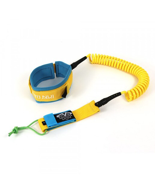 Linha de Segurança para Prancha SUP Amarelo / Azul-1