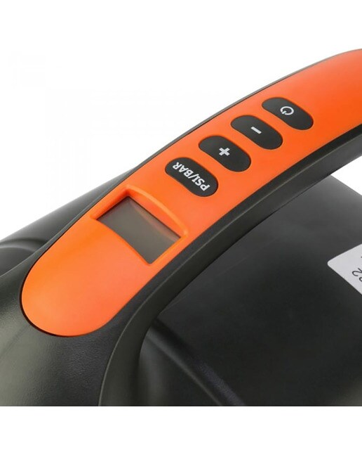 Inflador Elétrico 12 V Preto / Laranja-2