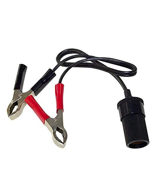 Inflador Elétrico 12 V Preto / Laranja-4