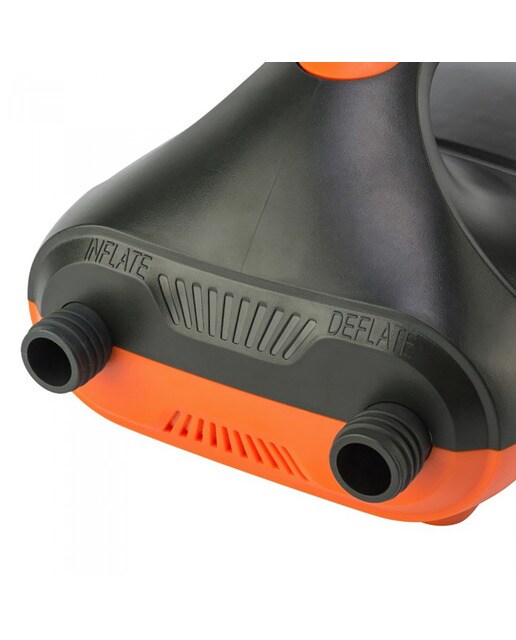Inflador Elétrico 12 V Preto / Laranja-5
