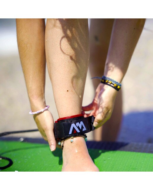 Correia de Tornozelo para Prancha Paddle Surf Preto / Vermelho-3