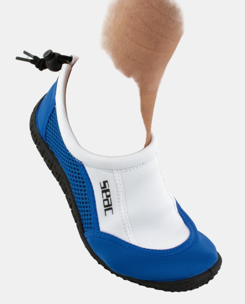 Sapatos Aquáticos Infantis Branco / Azul-5