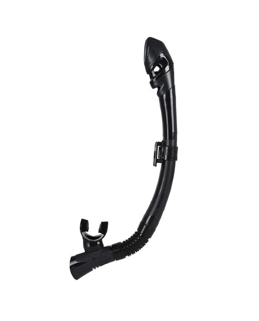 Tubo de Silicone de Mergulho Fast Tech Dry Preto-1