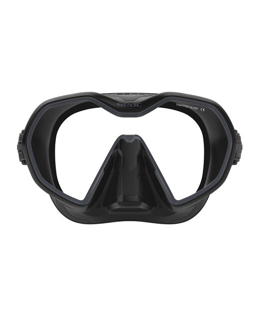 Máscara de Mergulho Icona Preto-2