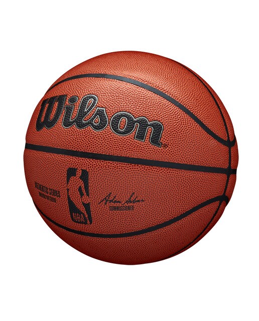 Bola de basquetebol NBA Authentic Indoor/Outdoor Tamanho 7 Castanho-3