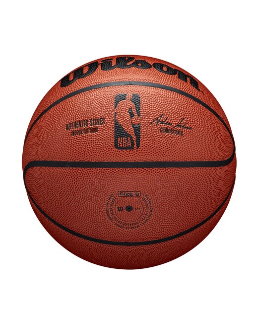 Bola de basquetebol NBA Authentic Indoor/Outdoor Tamanho 7 Castanho-6