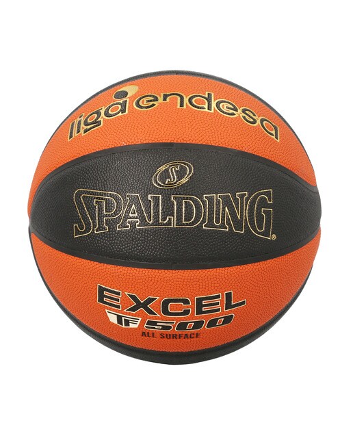 Imagem 0 de Bola de basquetebol réplica Liga Endesa ACB Excel TF-500 Tamanho 7 Spalding