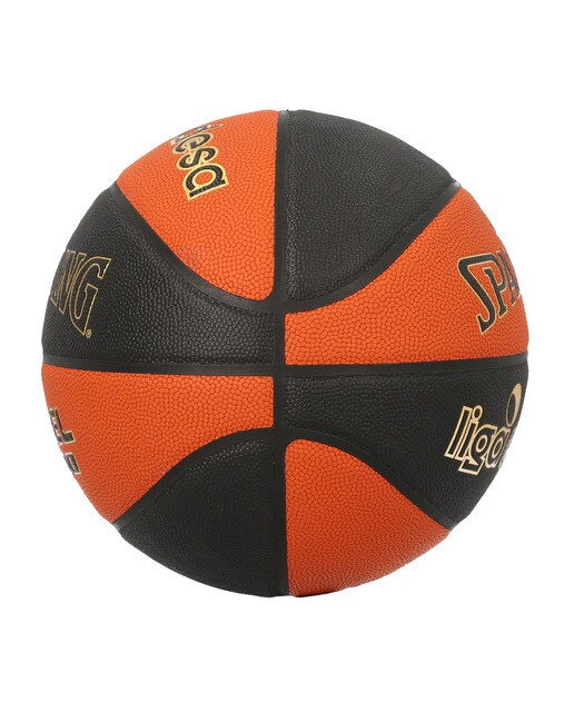 Bola de basquetebol réplica Liga Endesa ACB Excel TF-500 Tamanho 7 Spalding Laranja / Preto-2