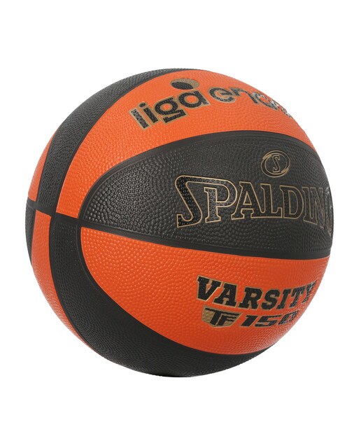 Bola de basquetebol réplica Liga Endesa ACB Varsity TF-150 Tamanho 5 Spalding Laranja / Preto-3