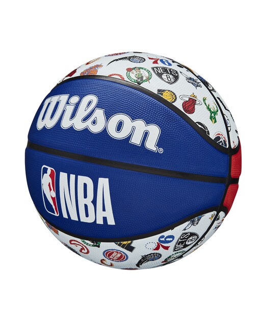 Bola de Basquetebol NBA All Teams Tamanho 7 Branco / Azul-3