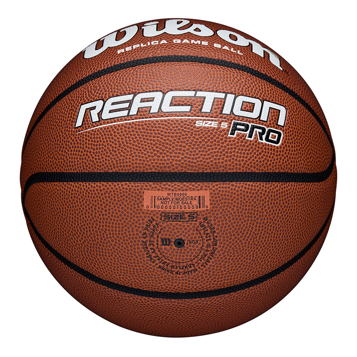 Bola de Basquetebol ACB Reaction Pro Tamanho 5 Laranja-2