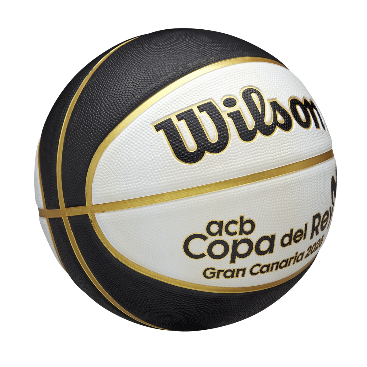 Bola de Basquetebol Copa del Rey Tamanho 5 Preto / Branco-2