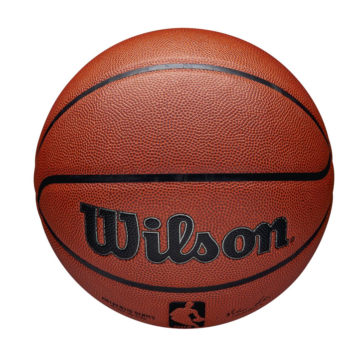 Bola de Basquetebol NBA Authentic Tamanho 7 Laranja-4