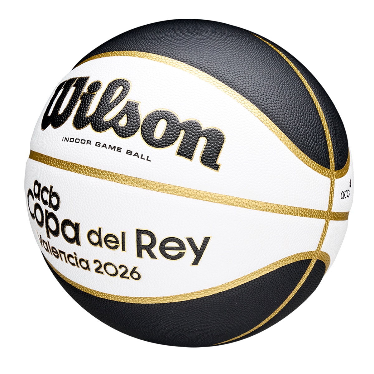 Bola de Basquetebol Evo Next Copa del Rey 2026 Branco / Preto-2