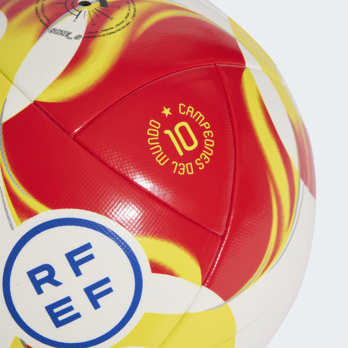 Bola de Futebol RFEF Vermelho-3