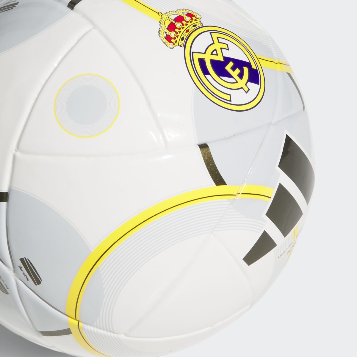Mini Bola de Futebol Real Madrid CF 2025-2026 Home Branco-4