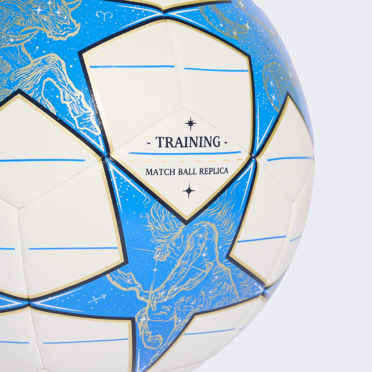 Bola UEFA Champions League 2025-2026 Training League Stage Branco / Azul-3