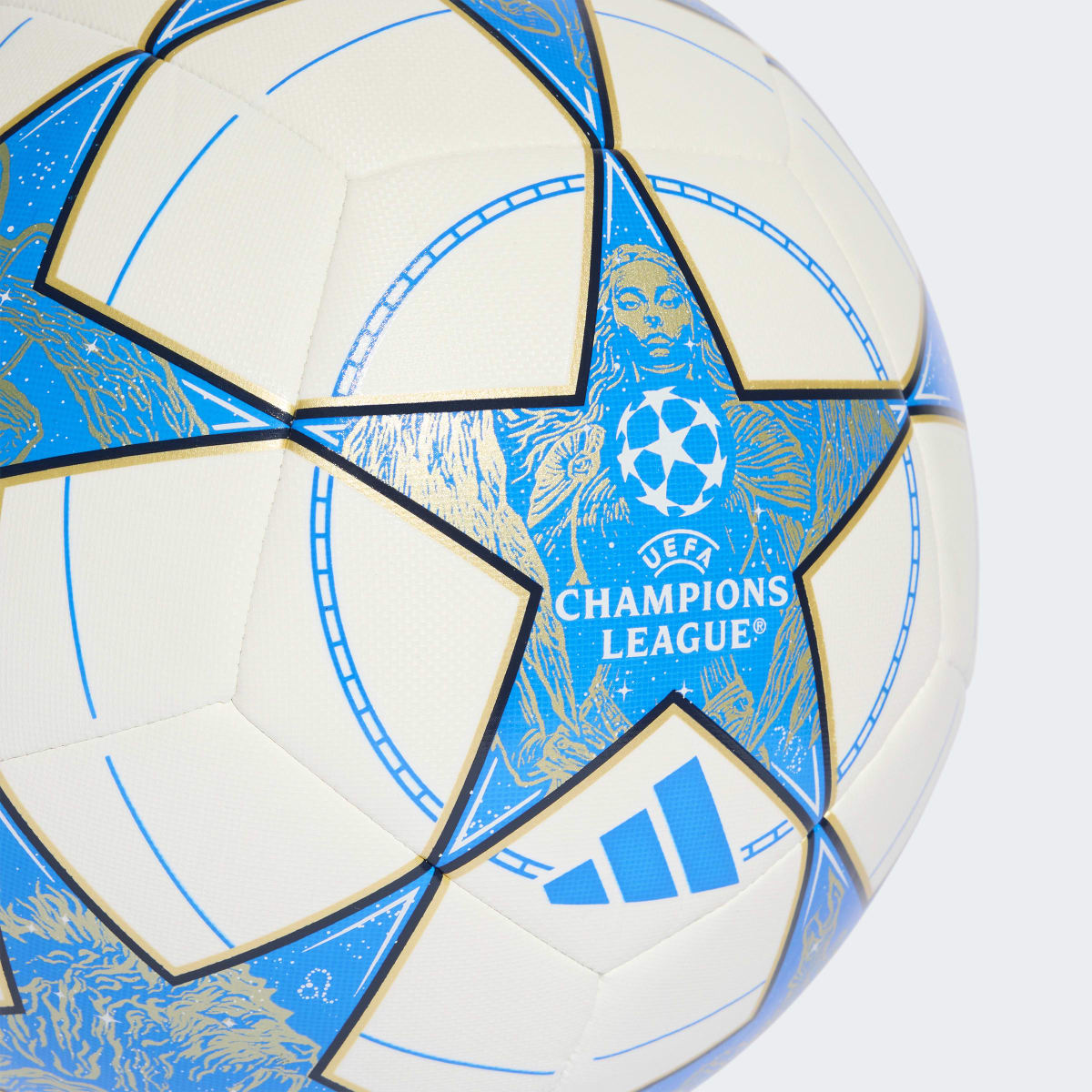 Bola UEFA Champions League 2025-2026 Training League Stage Branco / Azul-4