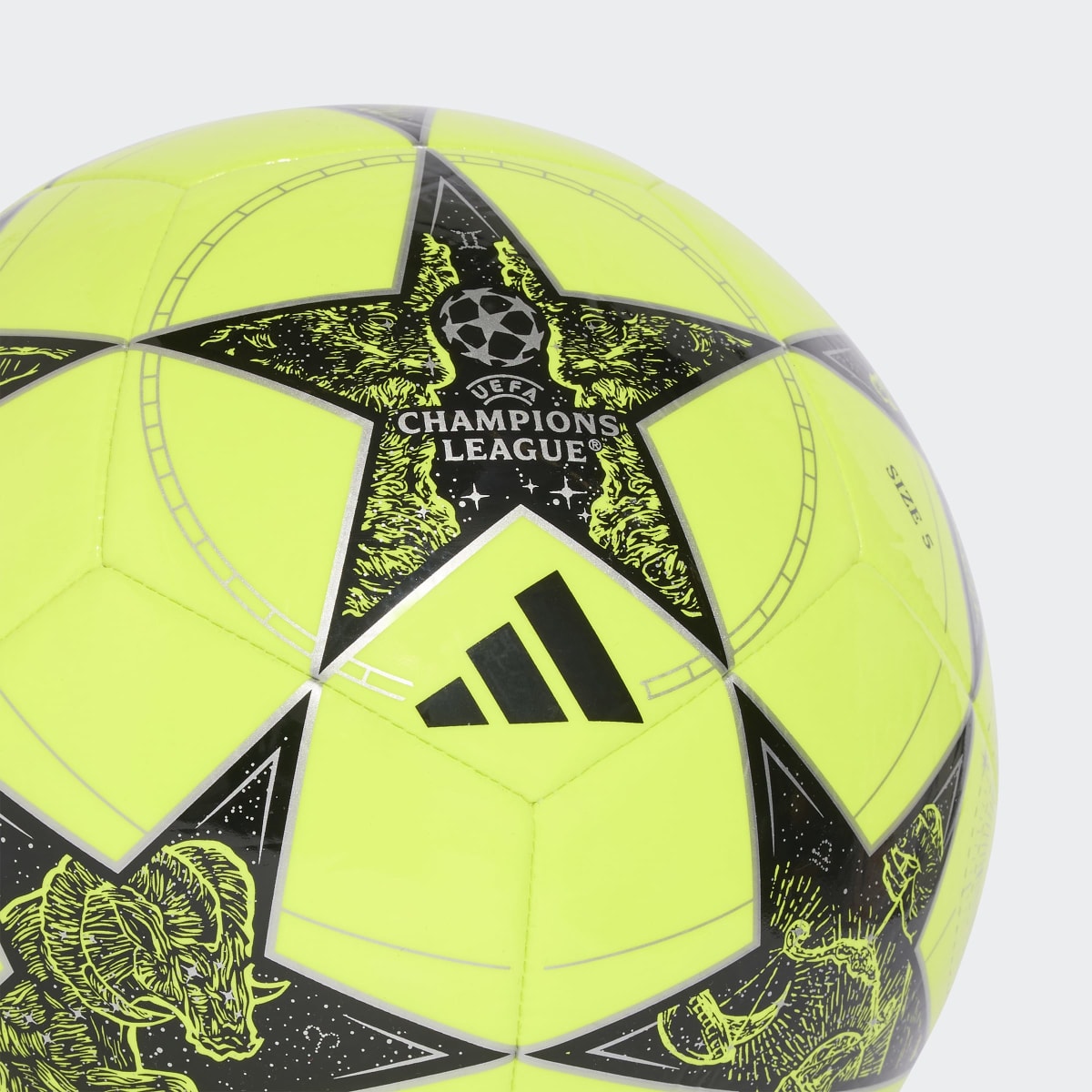 Bola UEFA Champions League 2025-2026 Club League Stage Amarelo-3