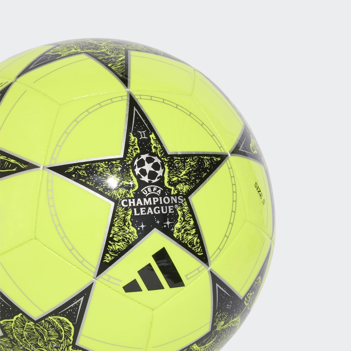 Bola UEFA Champions League 2025-2026 Club League Stage Amarelo-4