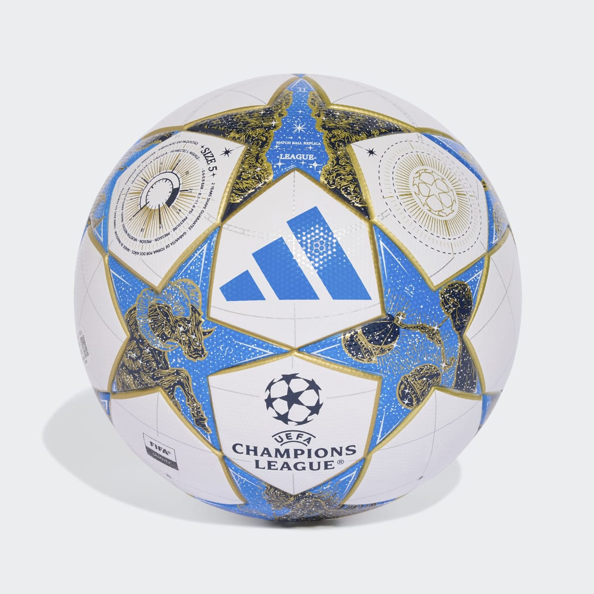 Bola UEFA Champions League 2025-2026 League Stage Branco-1
