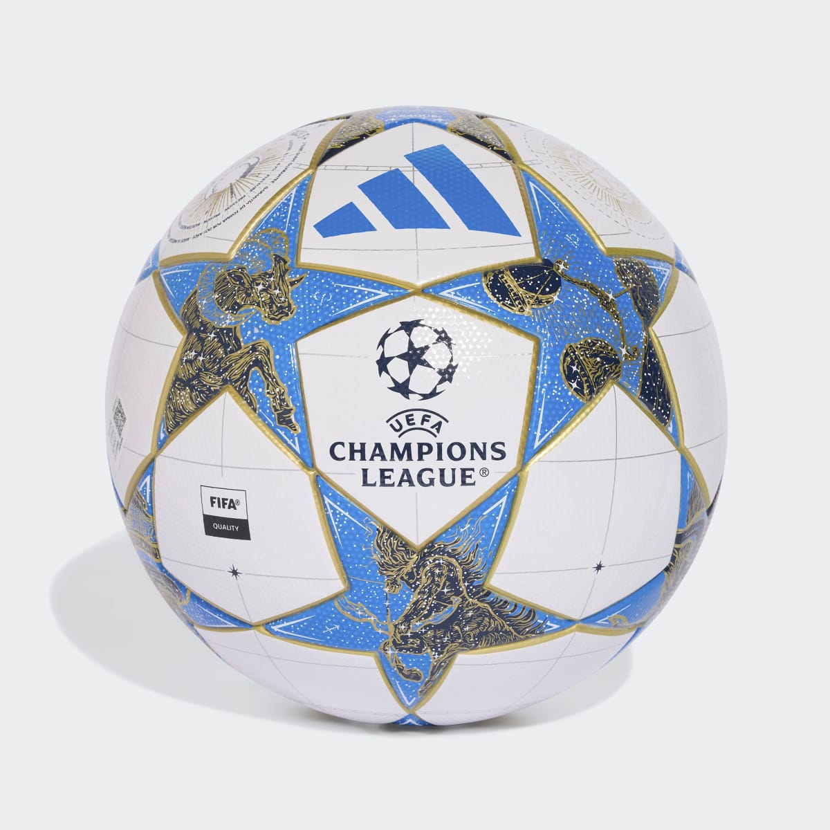 Bola UEFA Champions League 2025-2026 League Stage Branco-2