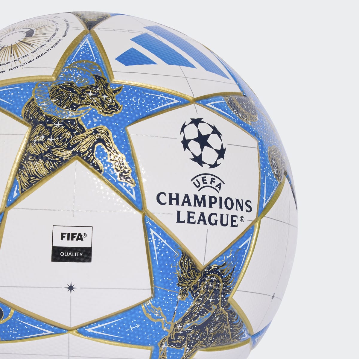 Bola UEFA Champions League 2025-2026 League Stage Branco-4