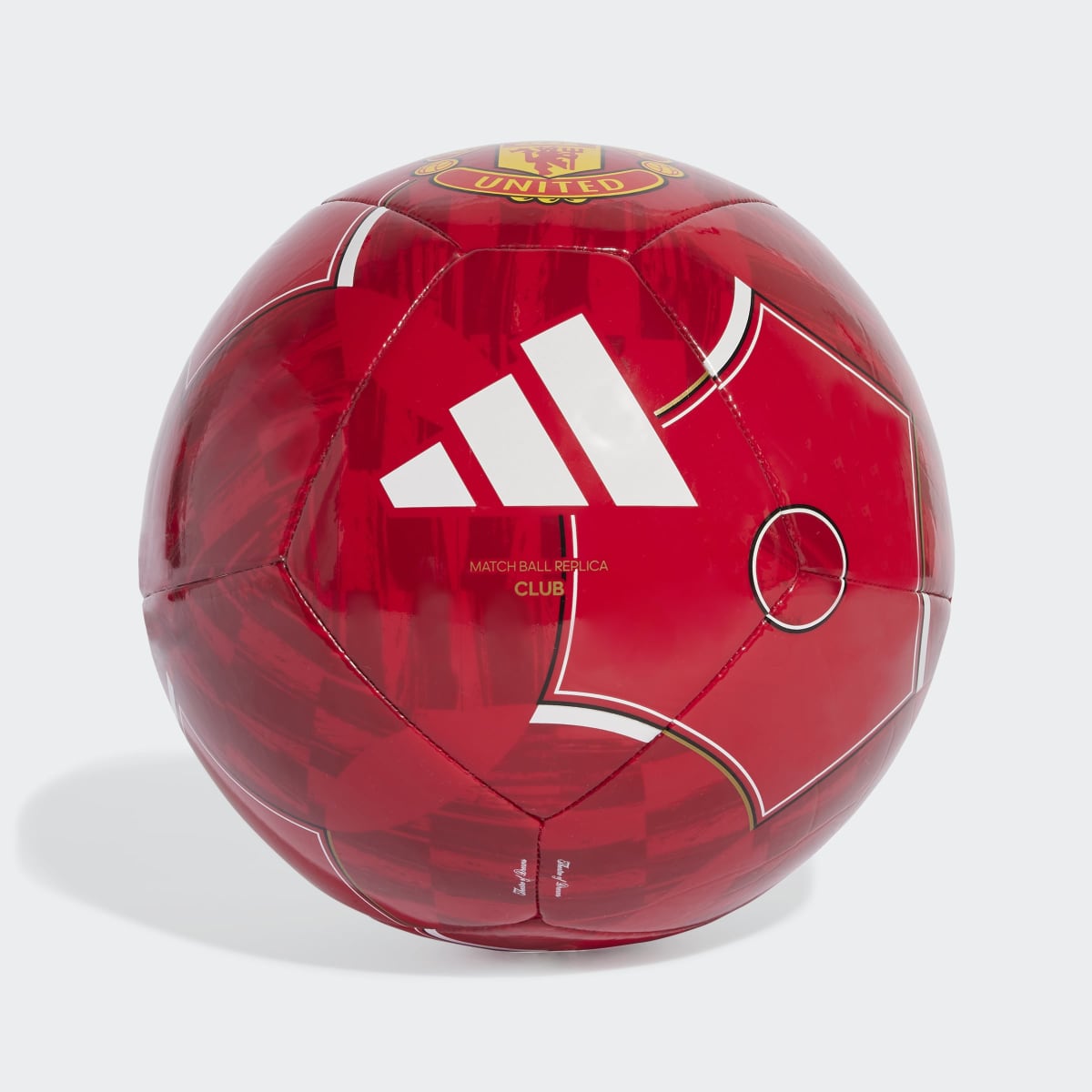 Bola de Futebol Manchester United Adidas Vermelho-2
