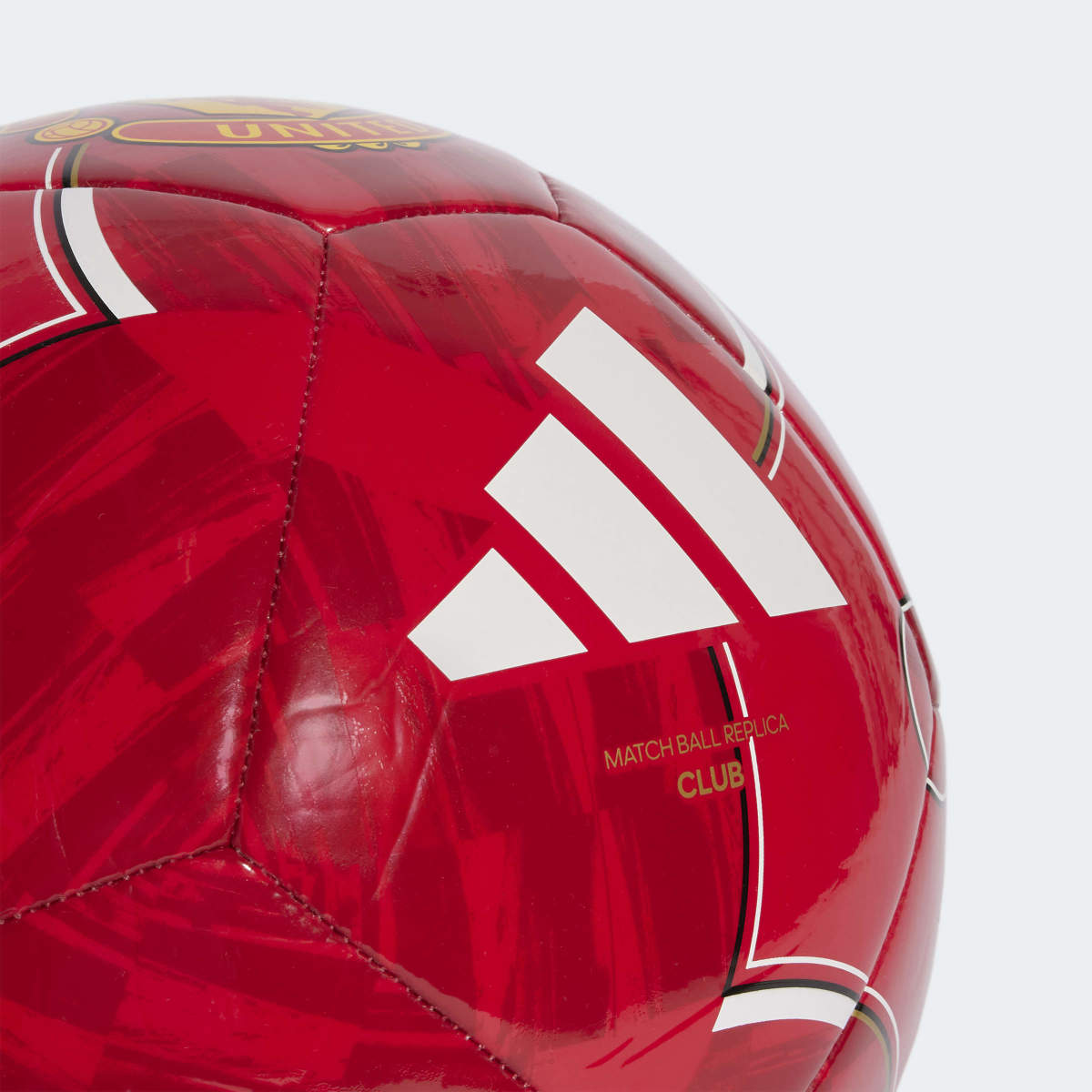 Bola de Futebol Manchester United Adidas Vermelho-4