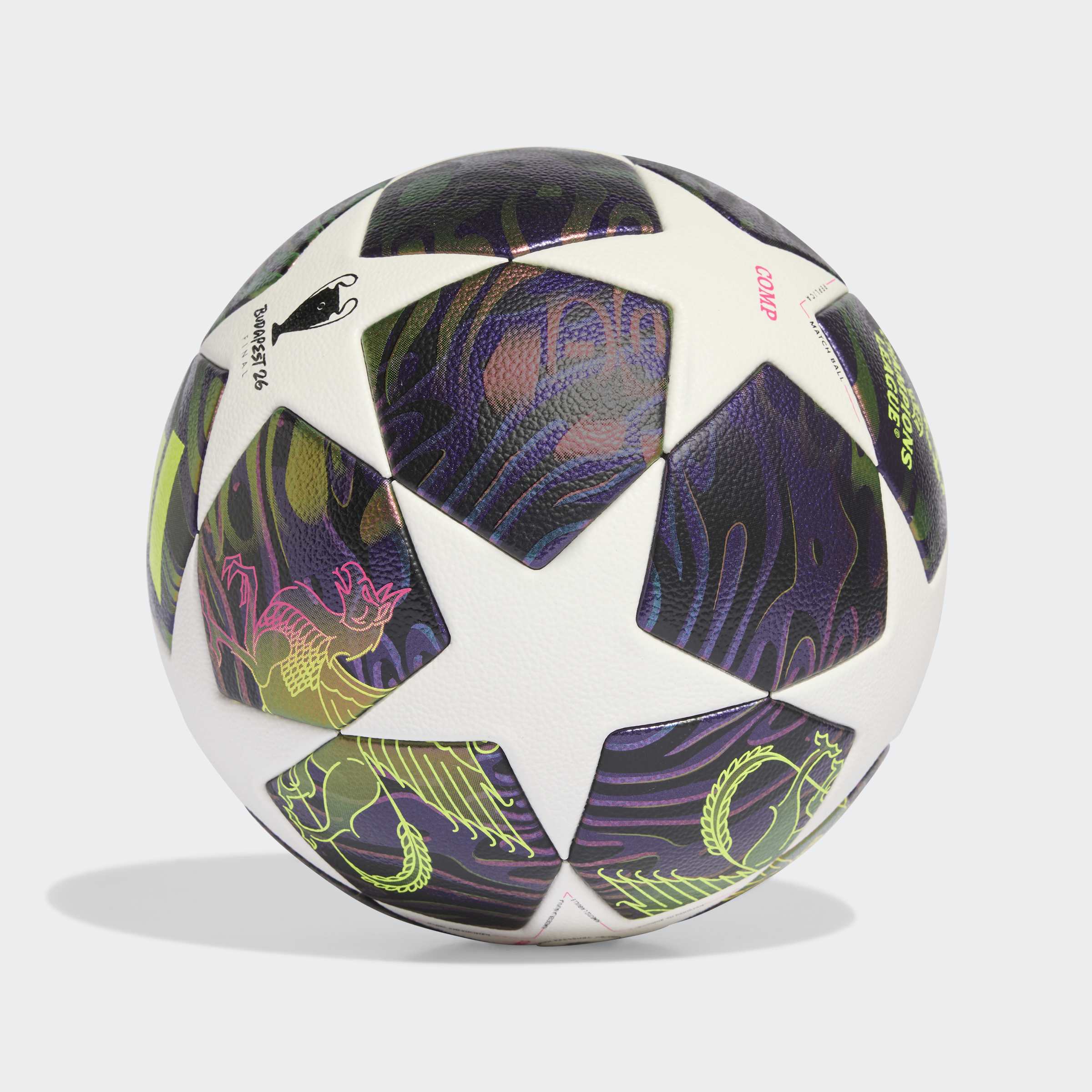 Bola de Futebol UEFA Champions League 2025-2026 Final Competition Violeta-2