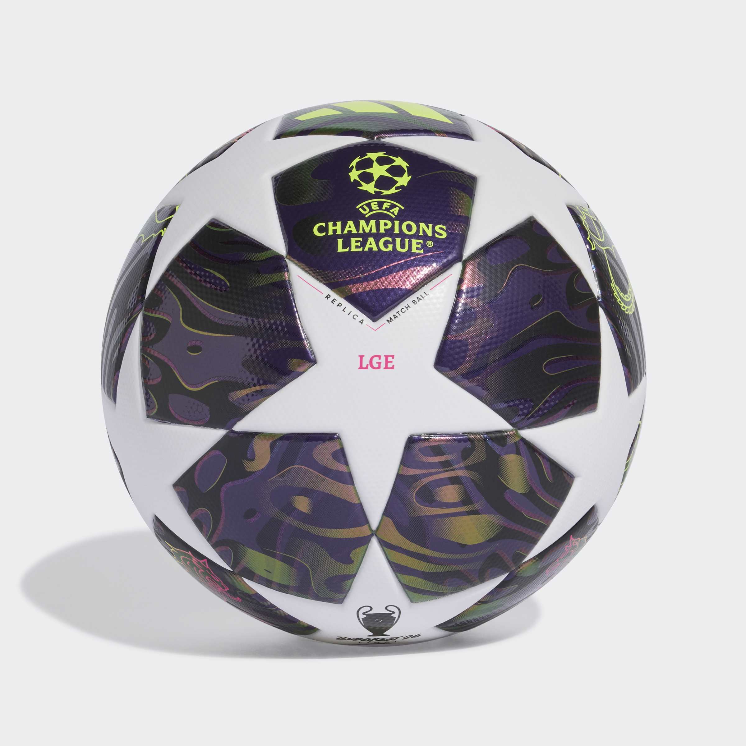 Bola de Futebol UEFA Champions League 2025-2026 Final League Violeta-2