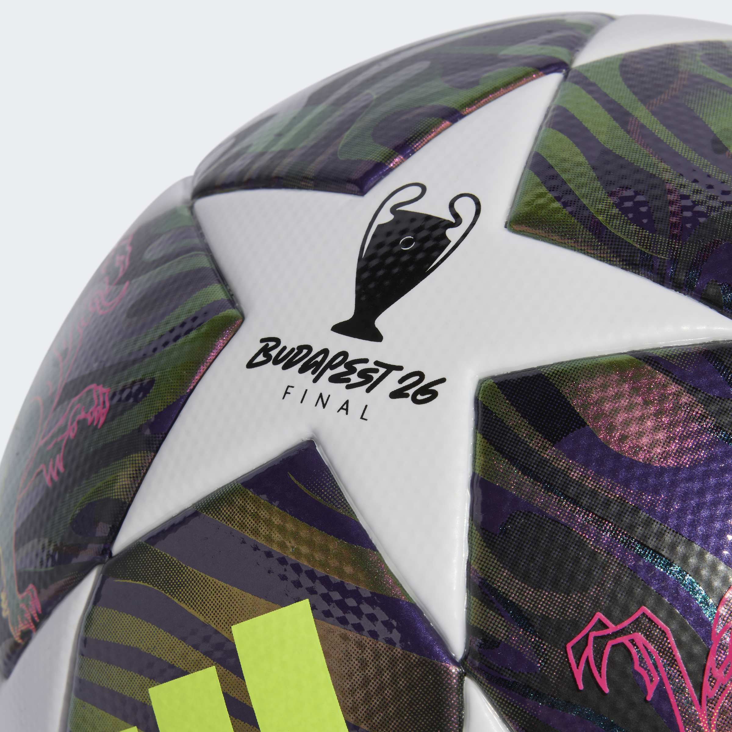 Bola de Futebol UEFA Champions League 2025-2026 Final League Violeta-4