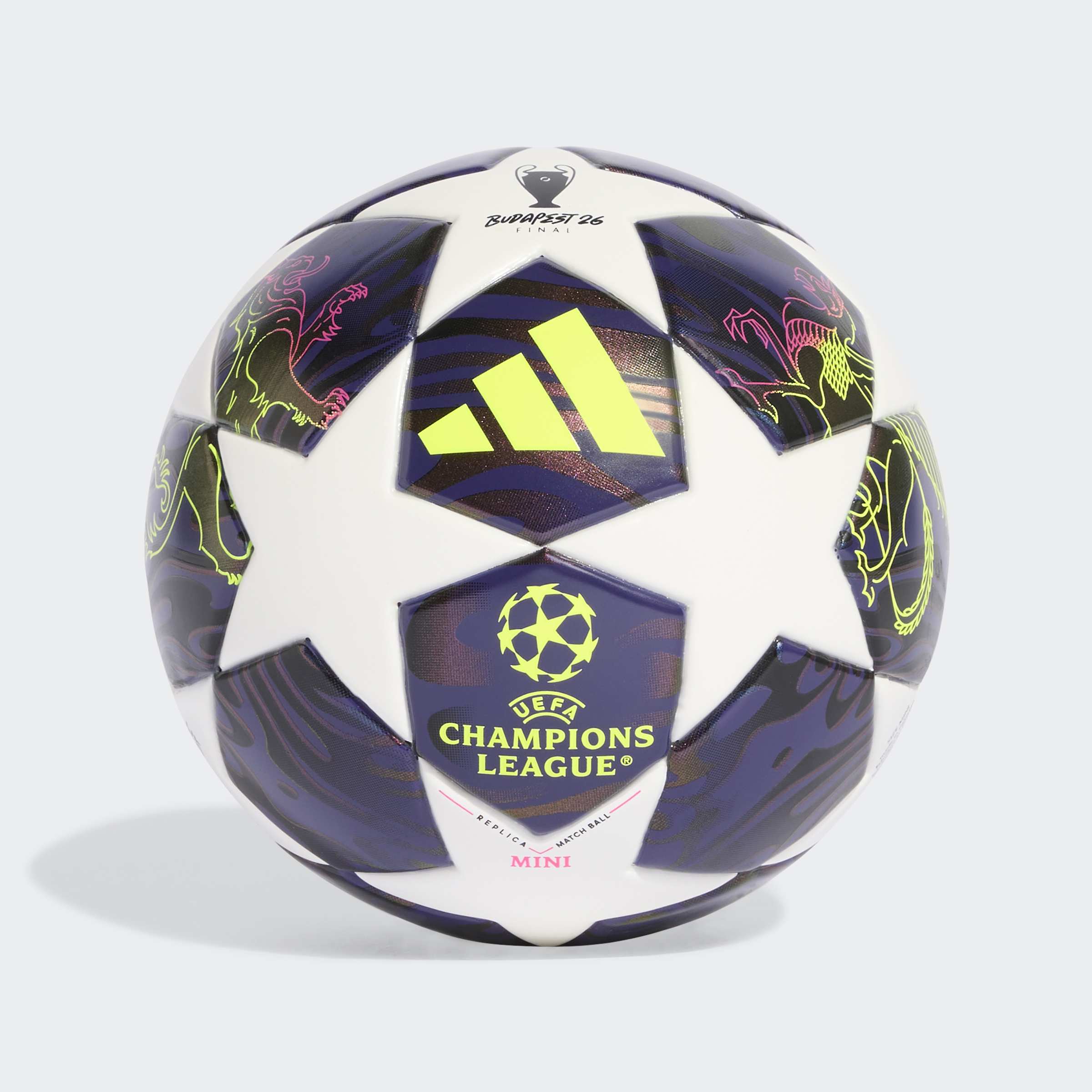 Adidas - Minibalón de fútbol UEFA Champions League 2025-2026 Final Mini Adidas.