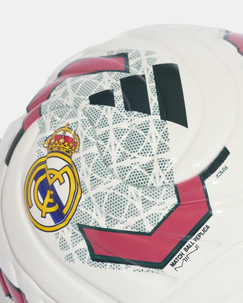 Mini Bola de Futebol Real Madrid Home 2026/2027 Branco / Verde-3