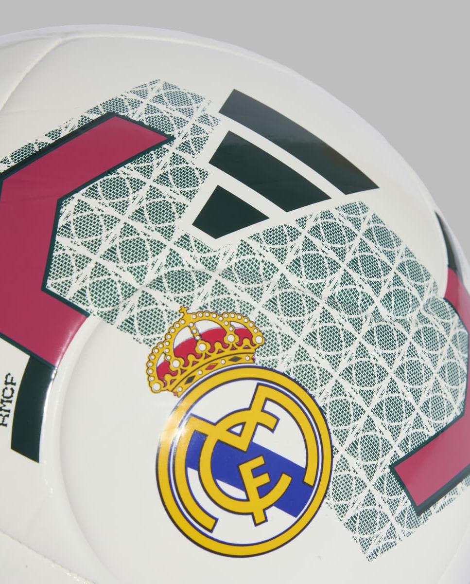 Bola de Futebol Real Madrid Home 2026/2027 Branco / Verde-3