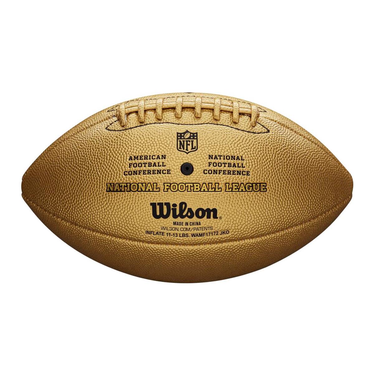 Bola de Futebol Americano Nfl Duke Gold Edition Ouro-2