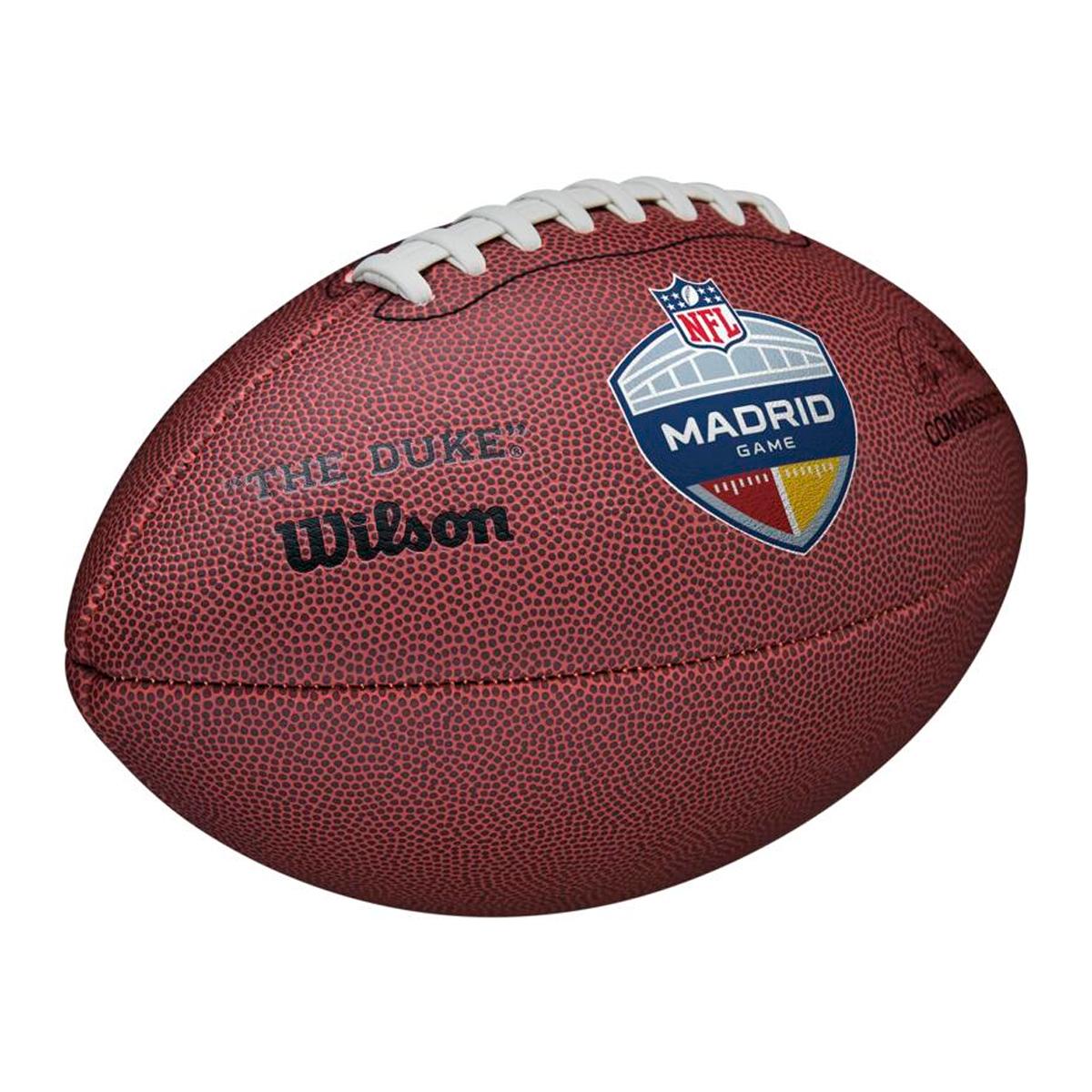 Bola de Futebol Americano Nfl Madrid 2025 Replica Castanho-4