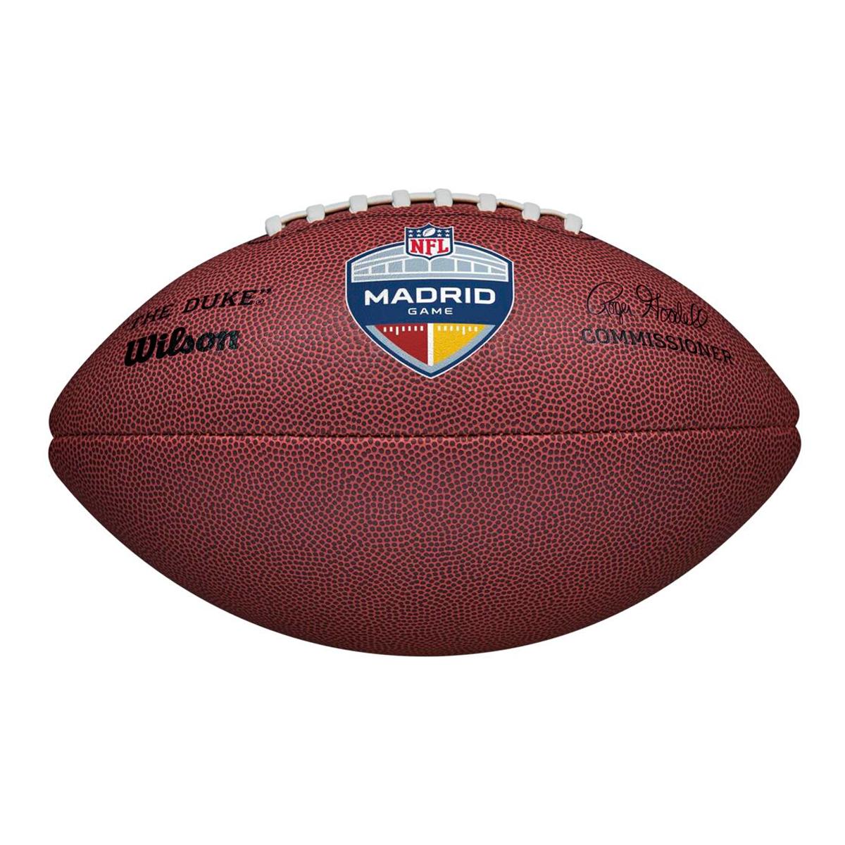 Bola de Futebol Americano Nfl Madrid 2025 Replica Castanho-5