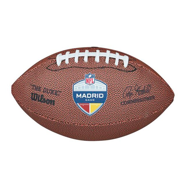 Imagem 0 de Bola de Futebol Americano Nfl Madrid 2025 Replica Mini