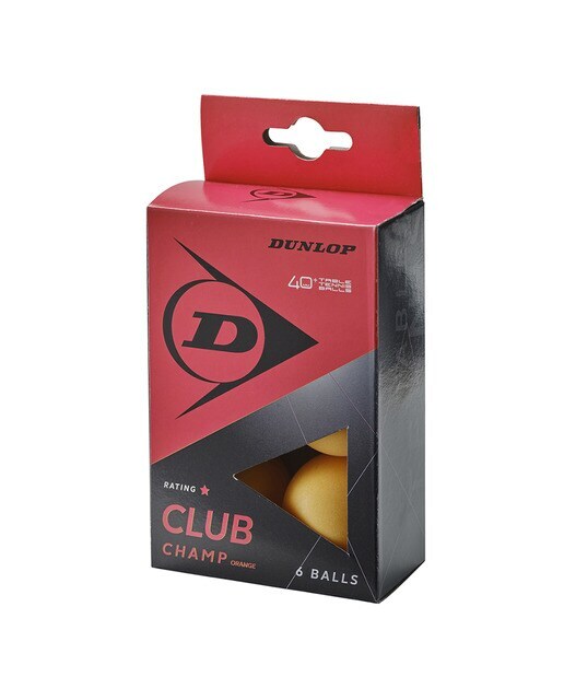 Bolas de ping pong Club Champ Dunlop