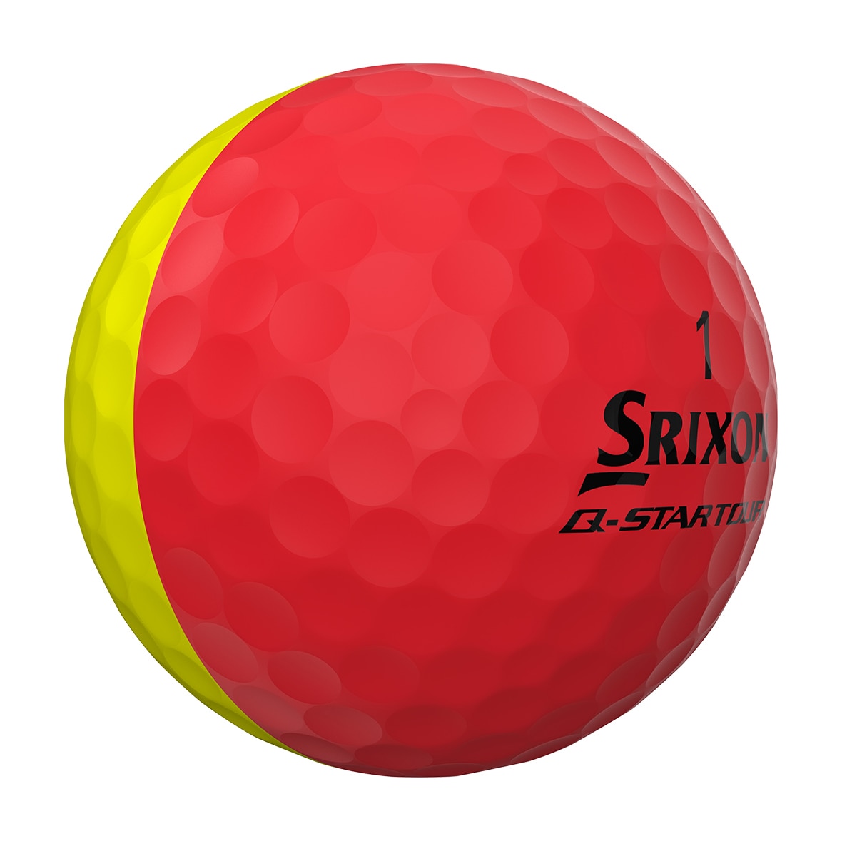Caixa de 3 Bolas de Golf Q-Star Tour 3 Divide Amarelo / Vermelho-2