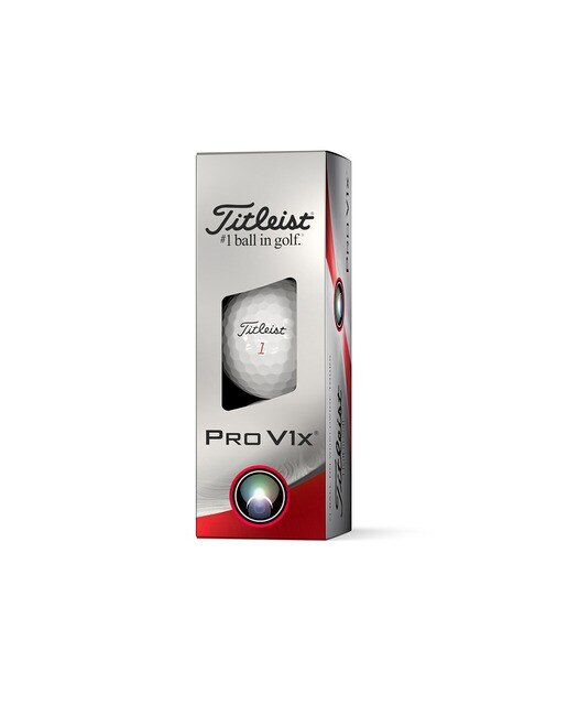 Pack de 3 Bolas de Golfe Pro V1x 2023 Branco-1