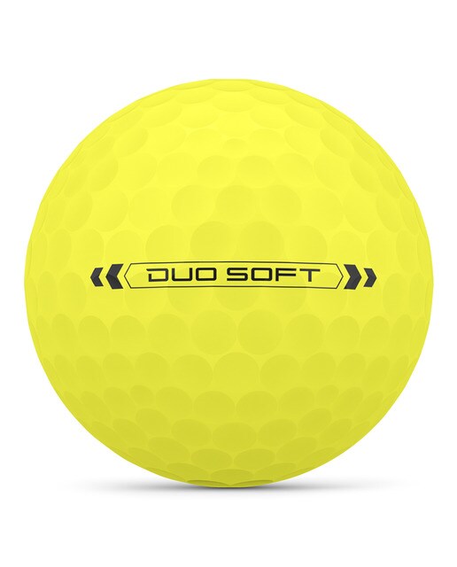 Caixa de 12 Bolas de Golf Duo Soft Amarelo-4